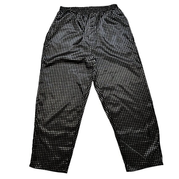 Robert Louis XL Men Silk Sleepwear Pants Pajama Loungewear Casual - Picture 1 of 5